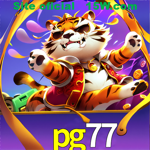 Imagem promocional da pg77 mostrando a plataforma e suas vantagens